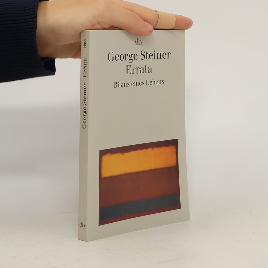 George Steiner Errata