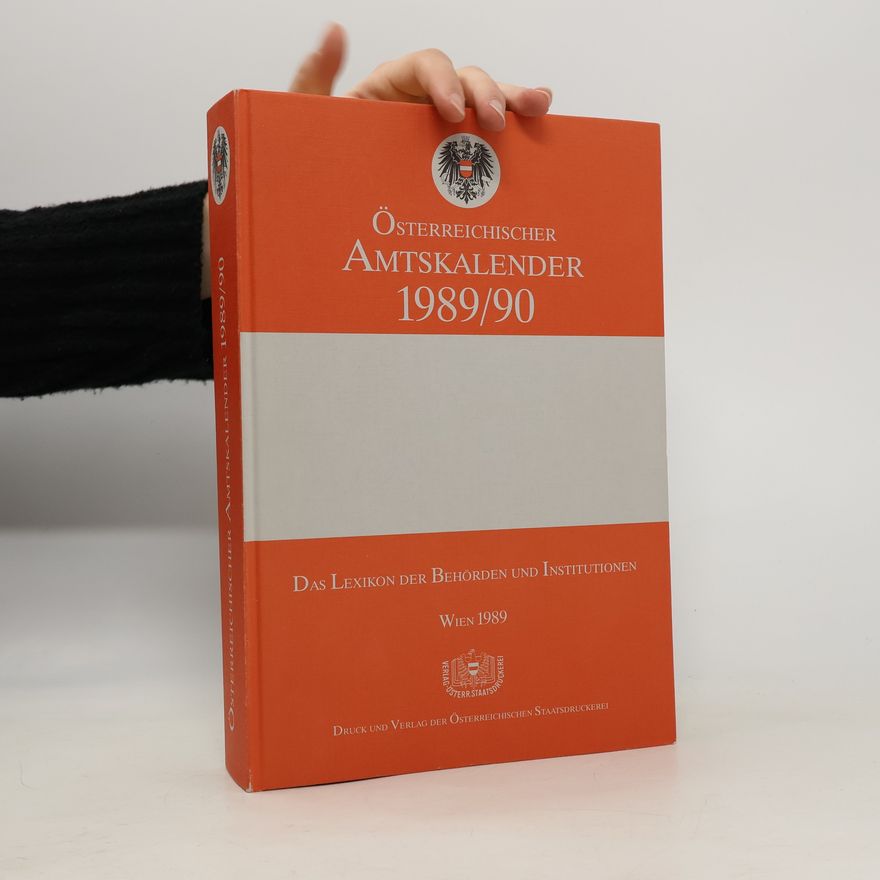 Kolektiv autorů Österreichischer Amtskalender 1989/90