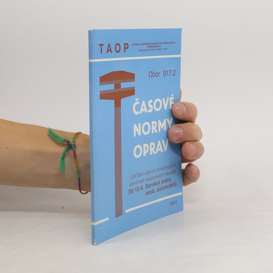 Collectif d'auteurs Časové normy oprav