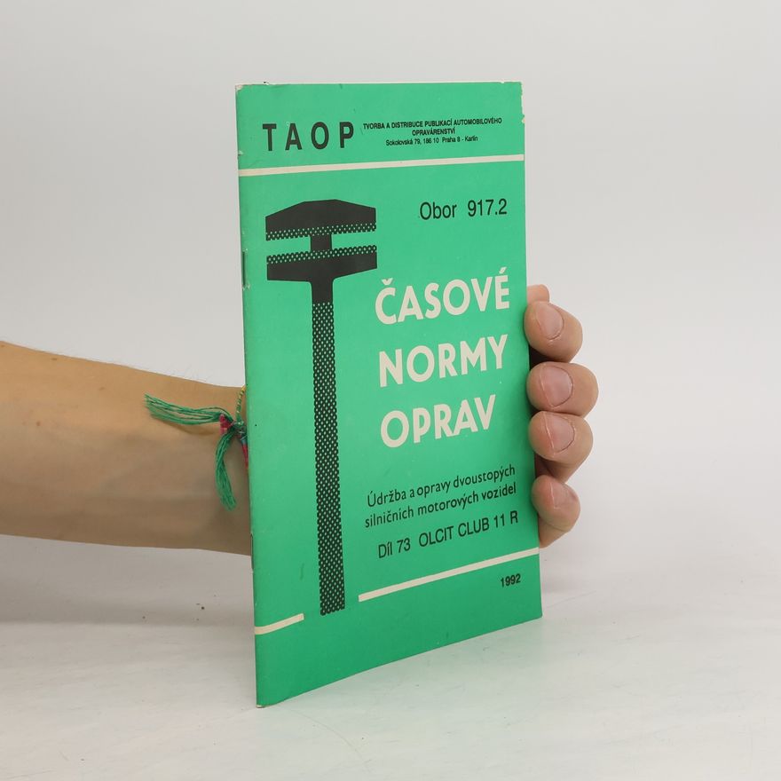 Kolektiv autorů Časové normy oprav