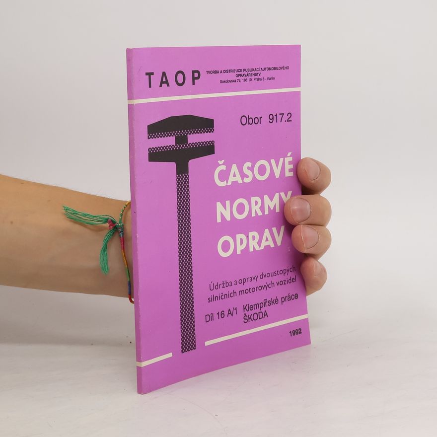 Kolektiv autorů Časové normy oprav