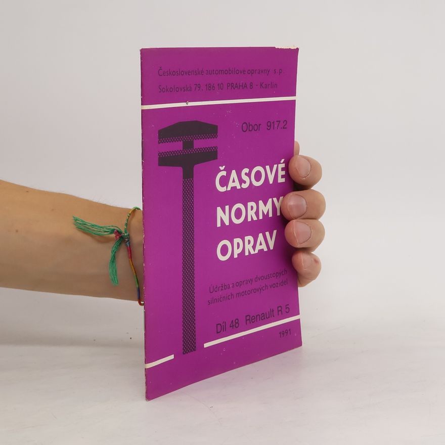 Collectif d'auteurs Časové normy oprav