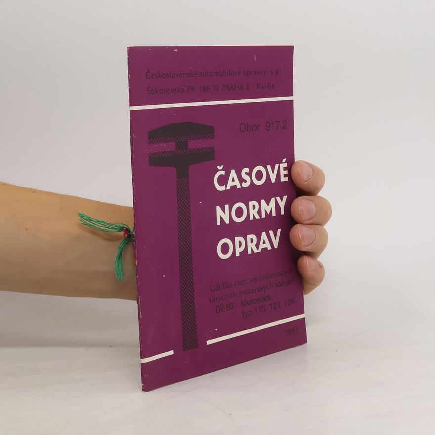 Kolektiv autorů Časové normy oprav 63