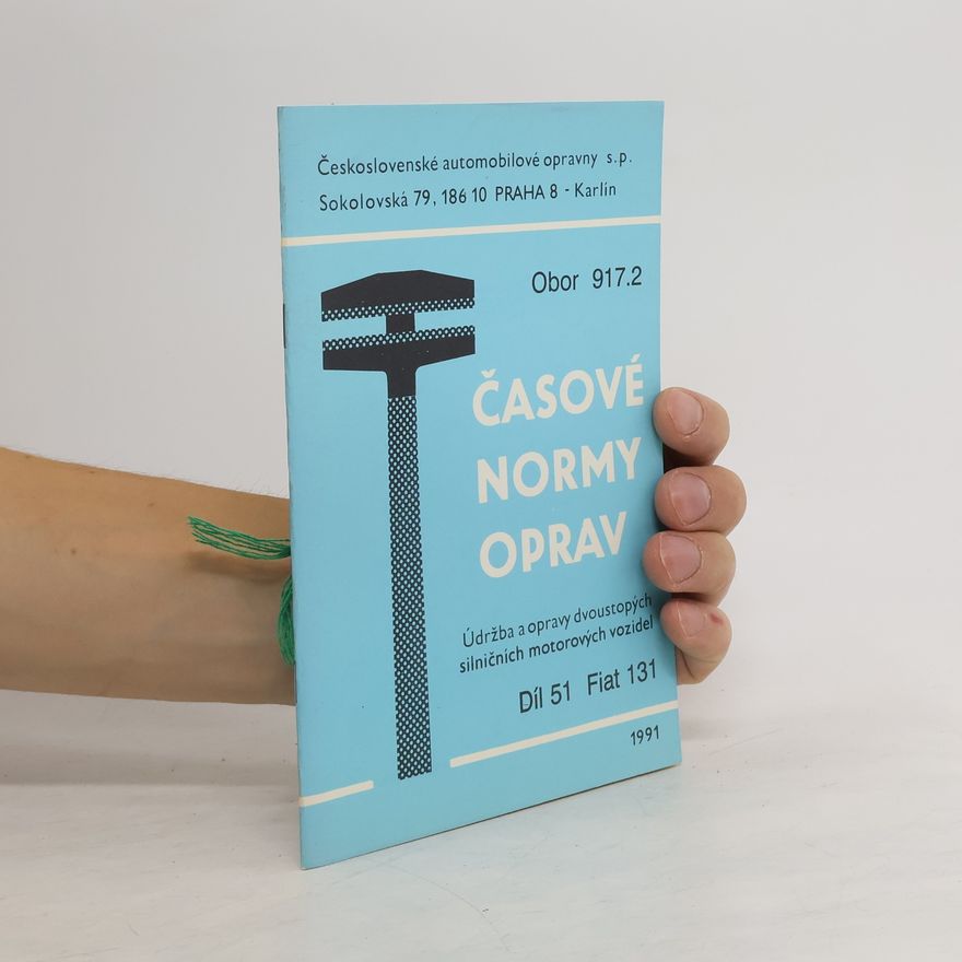 Kolektiv autorů Časové normy oprav 51