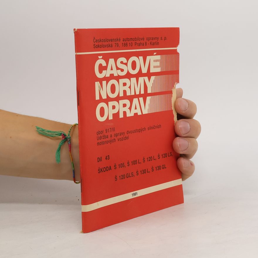 Kolektiv autorů Časové normy oprav 43