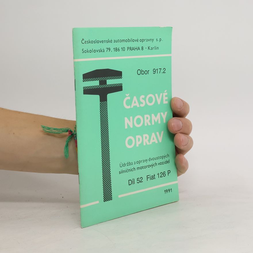 Kolektiv autorů Časové normy oprav 52
