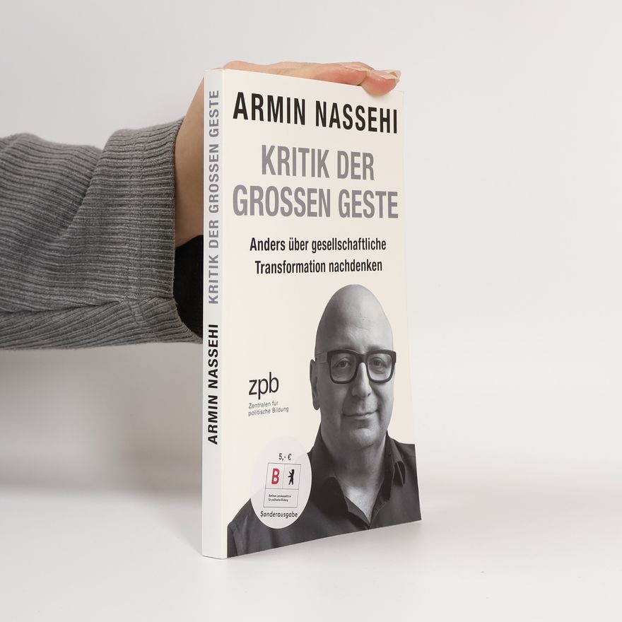 Armin Nassehi Kritik der grossen Geste