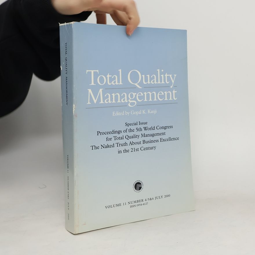 Gopal K Kanji Total Quality Management