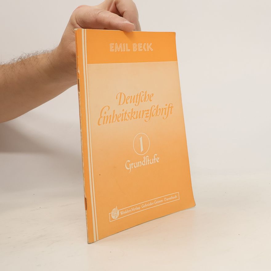 Michael Winkler Lehr- und Übungsbuch der Deutschen Einheitskurzschrift 1. Teil