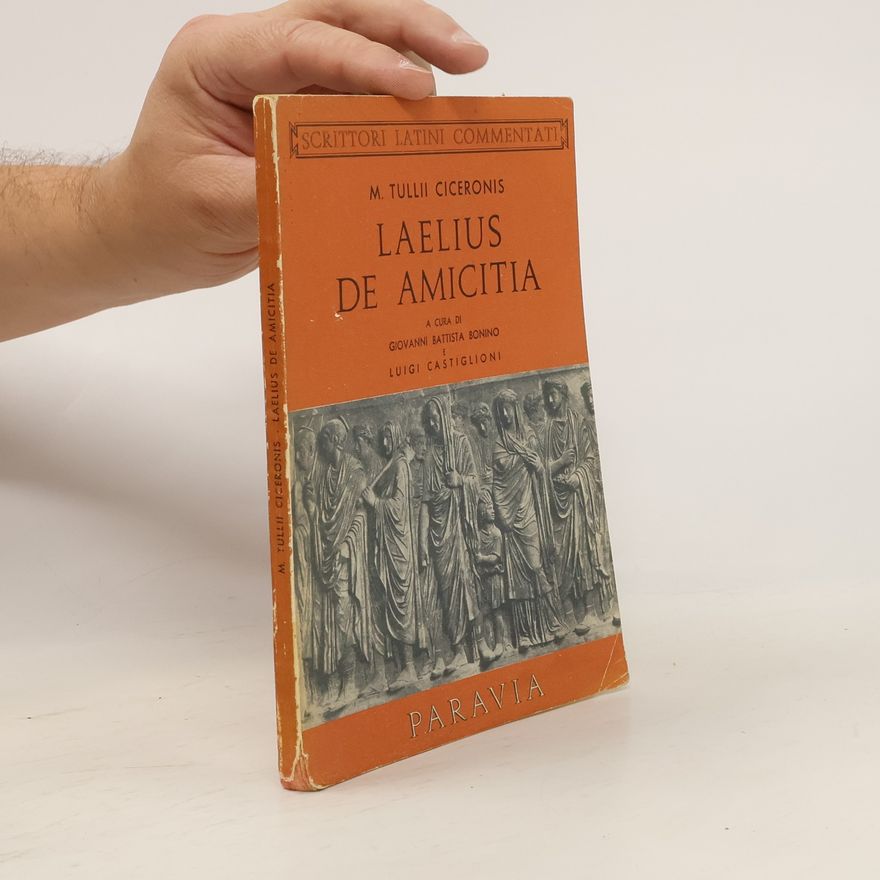 Marcus Tullius Cicero Laelius de amicitia