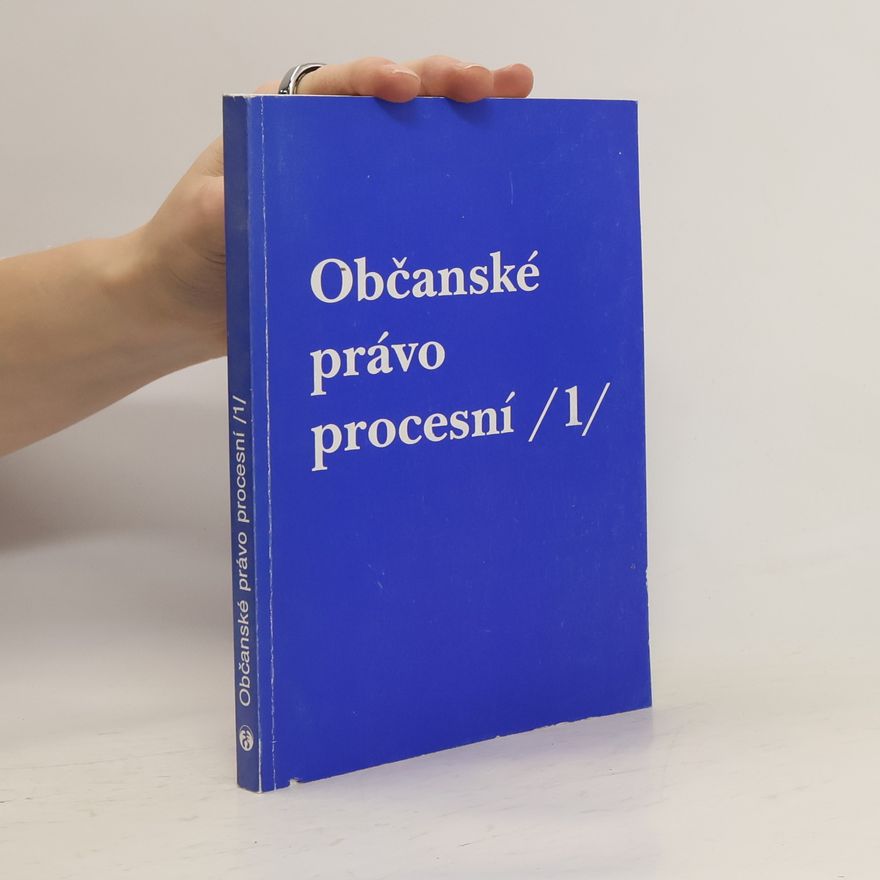 Ilona Schellová Občanské právo procesní 1