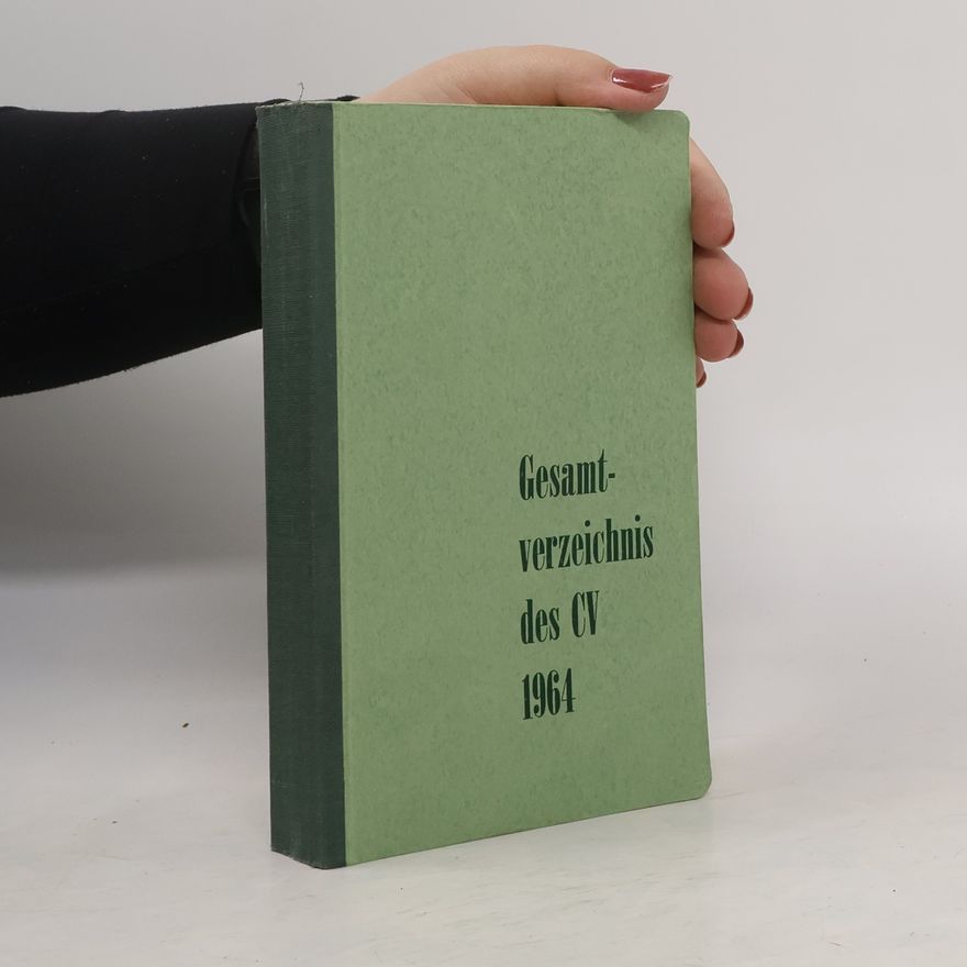 AA.VV. Gesamtverzeichnis des CV 1964