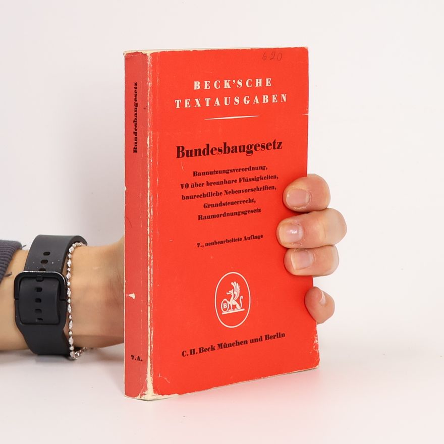 Collectif d'auteurs Bundesbaugesetz
