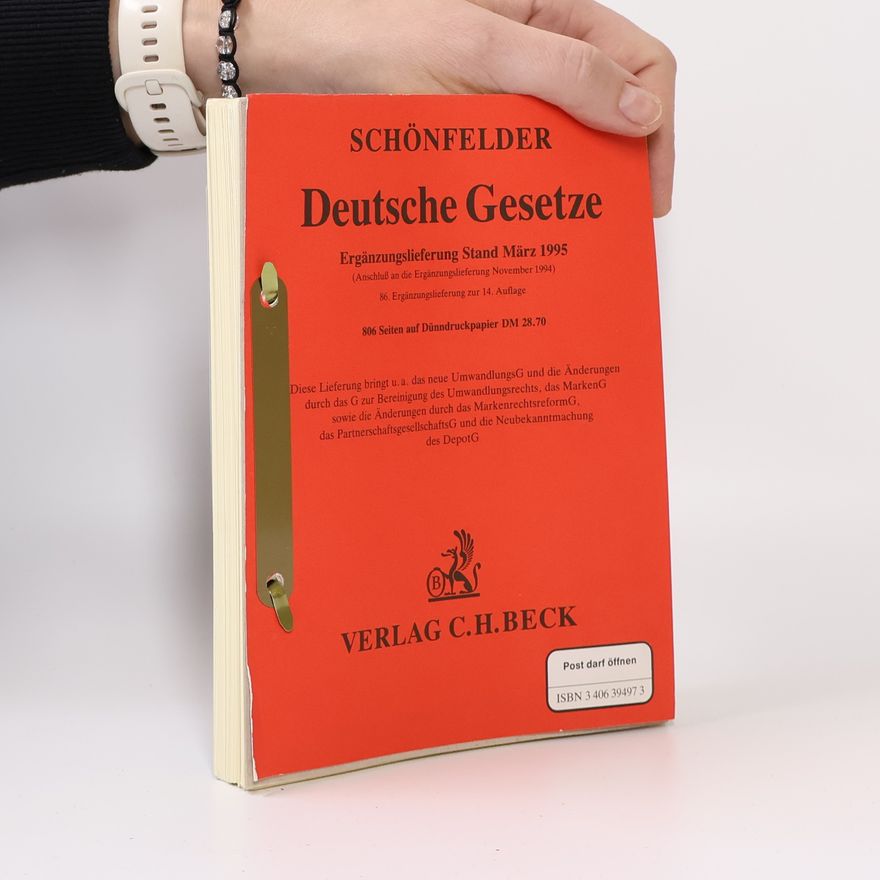 Kolektiv autorů Deutsche Gesetze