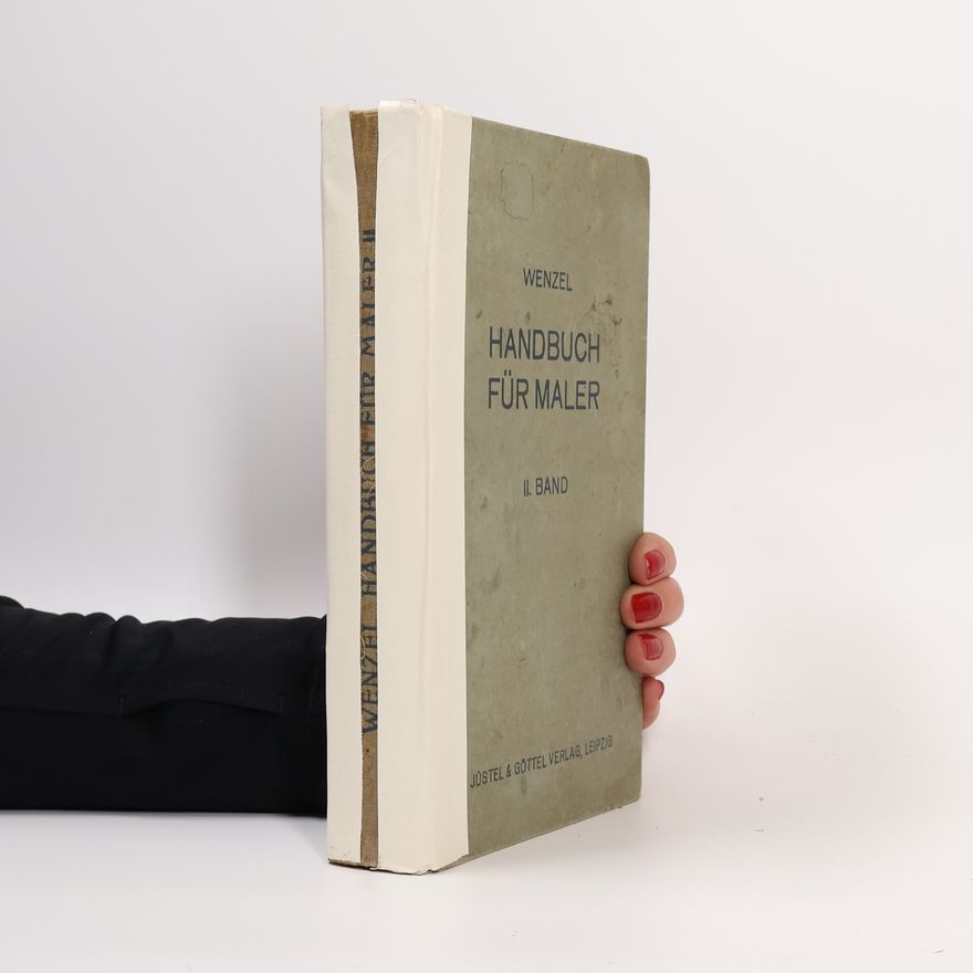 Franz Wenzel Handbuch Für Maler