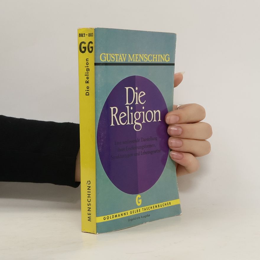 Gustav Mensching Die Religion