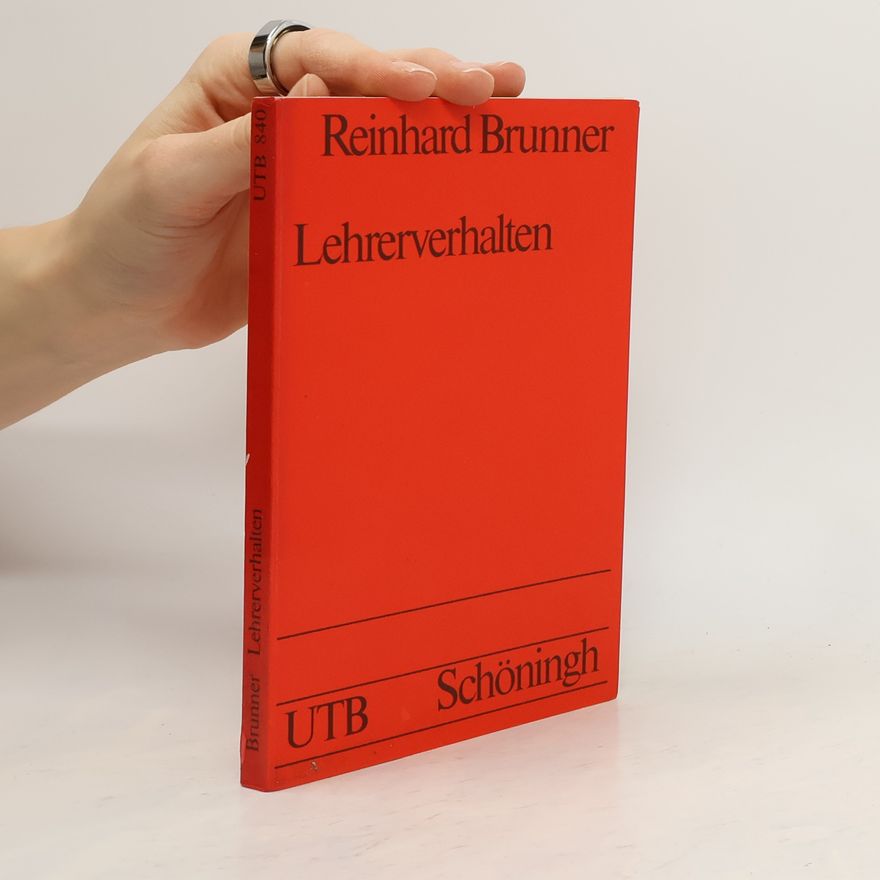 Reinhard Brunner Lehrerverhalten
