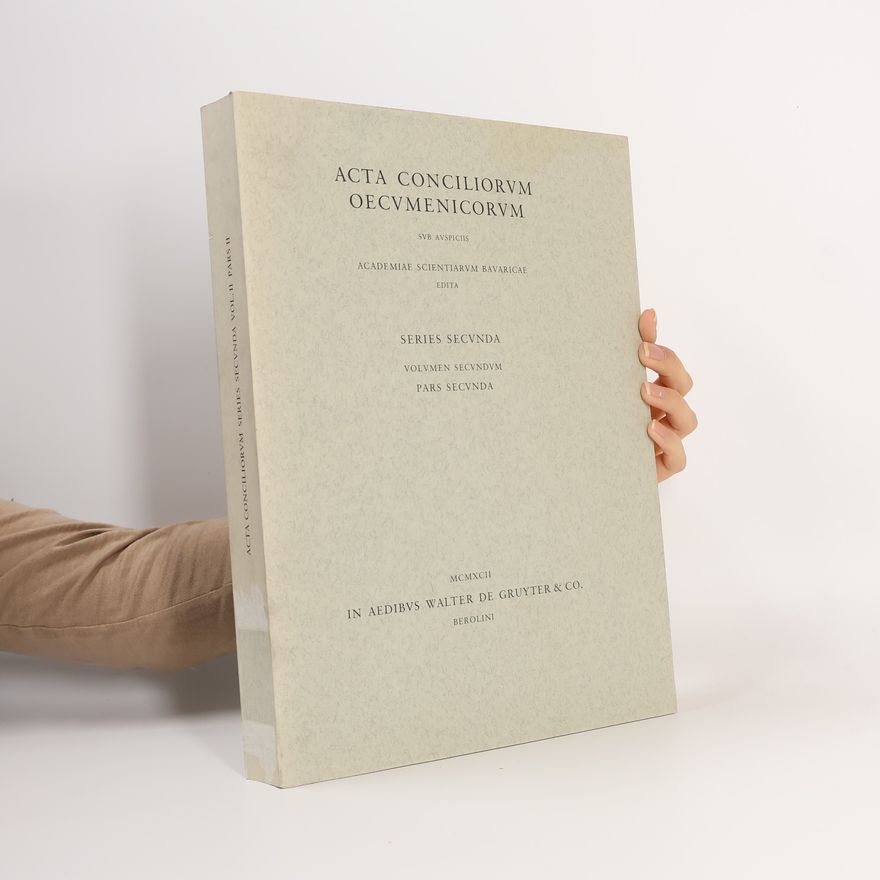 Kolektív autorov Acta Conciliorum Oecumenicorum II
