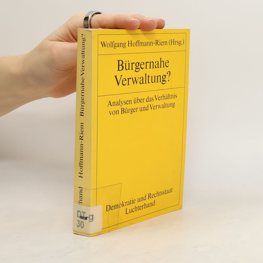 Manfred Brusten Bürgernahe Verwaltung?
