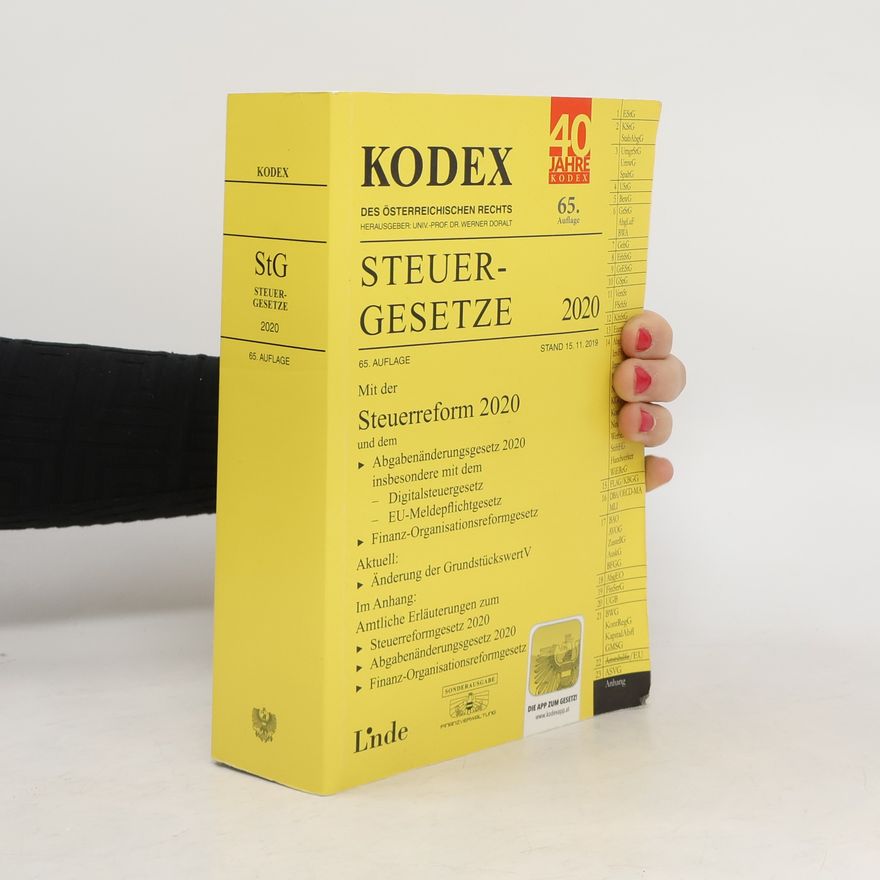 Collectif d'auteurs KODEX. Studienausgabe Steuergesetze 2020