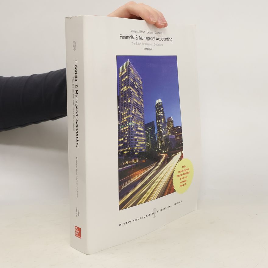 Jan R. Williams International Edition: Financial & Managerial Accounting - 18th Edition