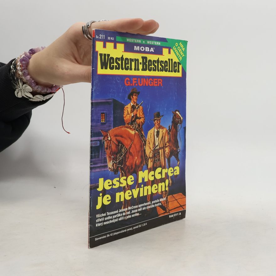 Gert Fritz Unger Jesse McCrea je nevinen!