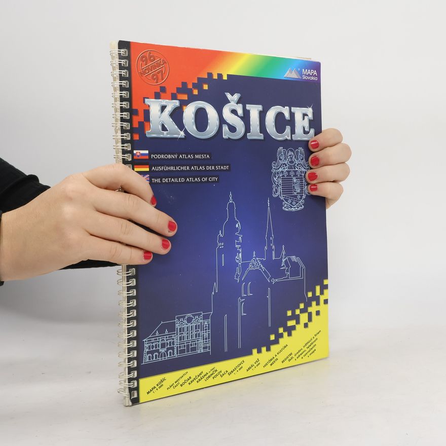 Mapa Slovakia Košice