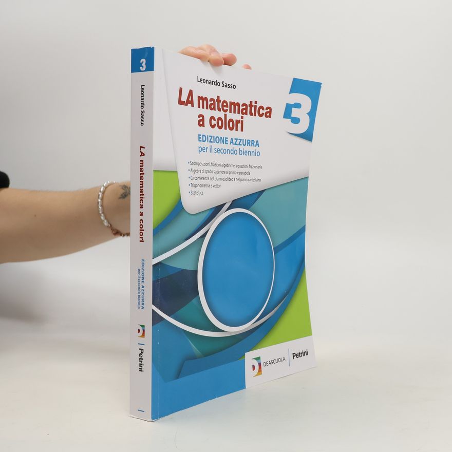 Leonardo Sasso La matematica a colori 3