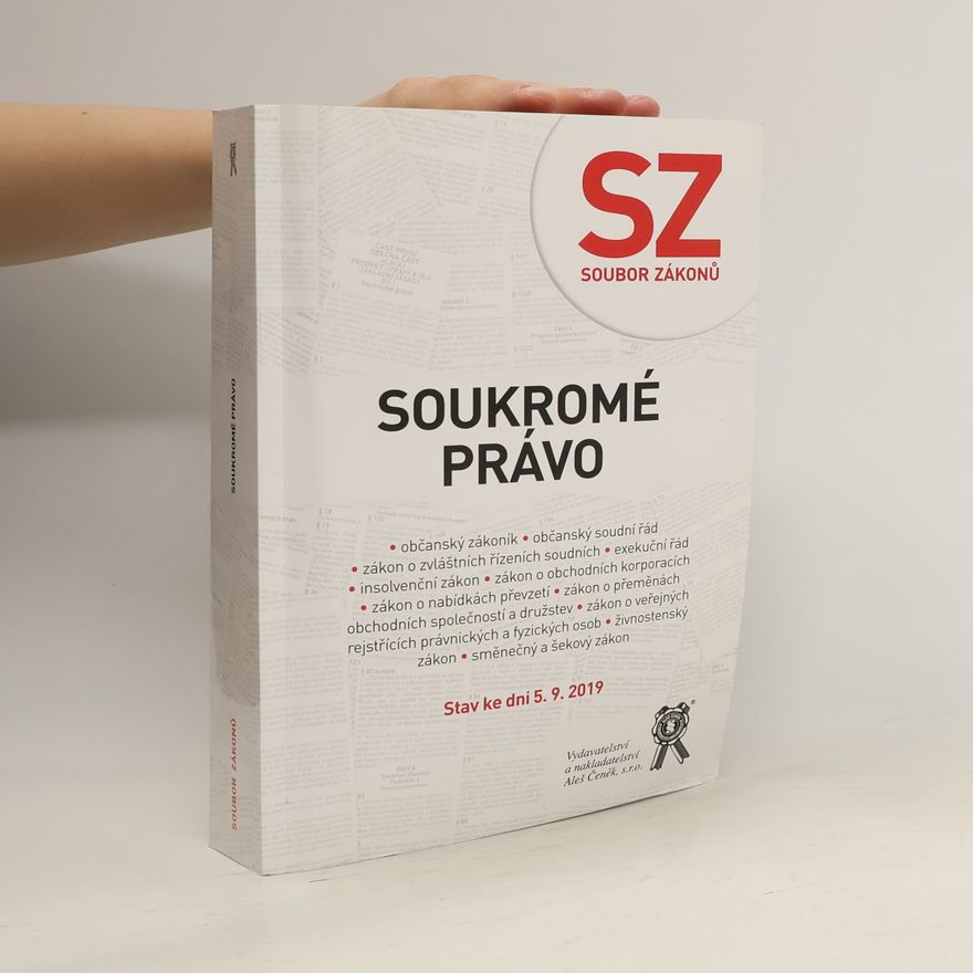 Česko Soubor zákonů: Soukromé právo