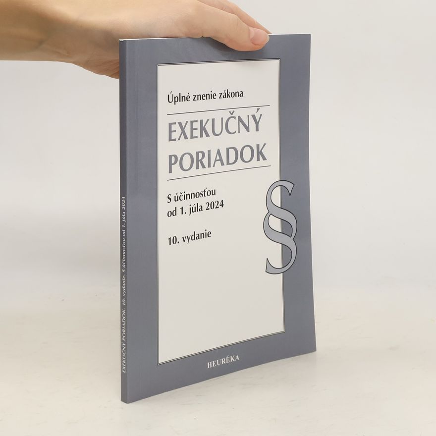 Collectif d'auteurs Exekučný poriadok