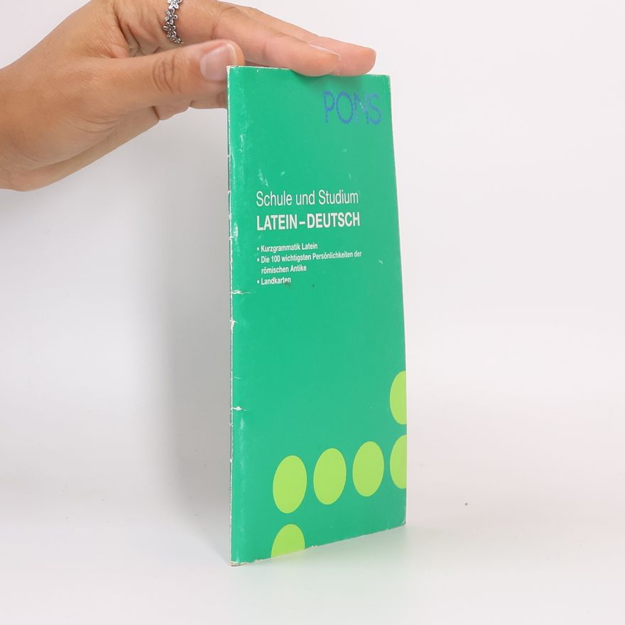 Andreas Cyffka PONS Wörterbuch für Schule und Studium Latein - Deutsch