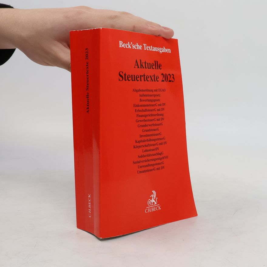 Kolektiv autorů Aktuelle Steuertexte 2023