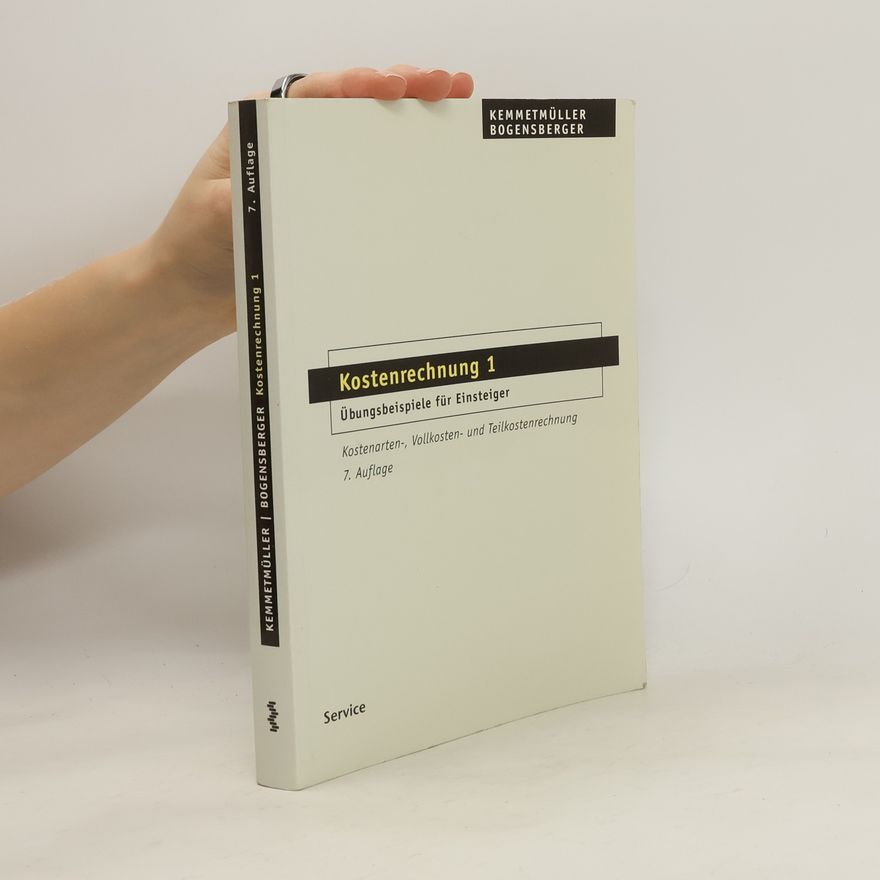 Collectif d'auteurs Kostenrechnung