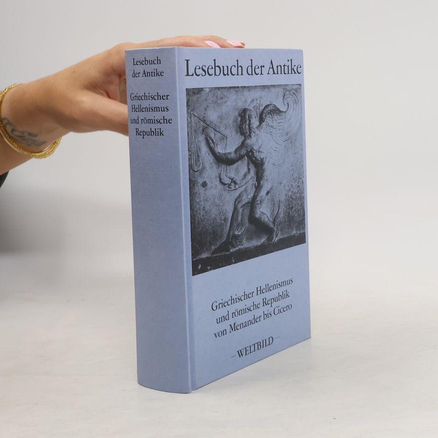 Ludwig Voit Grichischer Hellenismus und römische Republik von Menander bis Cicero
