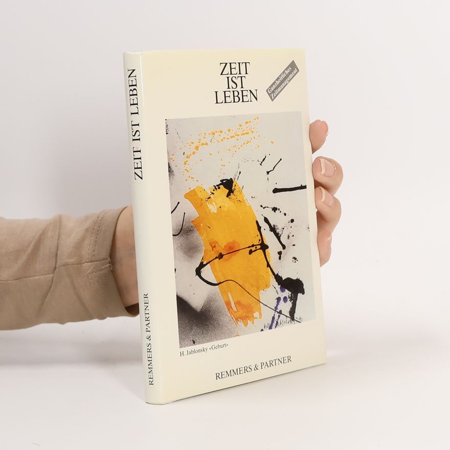 Hilla Jablonsky Zeit ist Leben