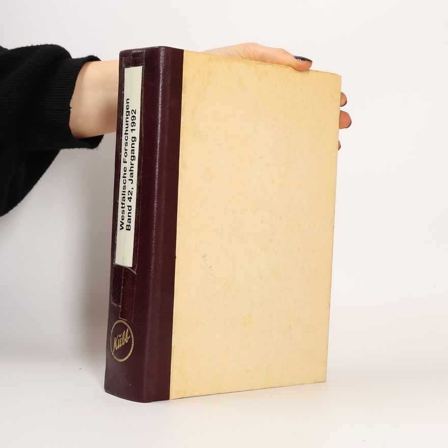 Autorenkollektiv Westfälische Forschungen Band 42, Jahrgang 1992
