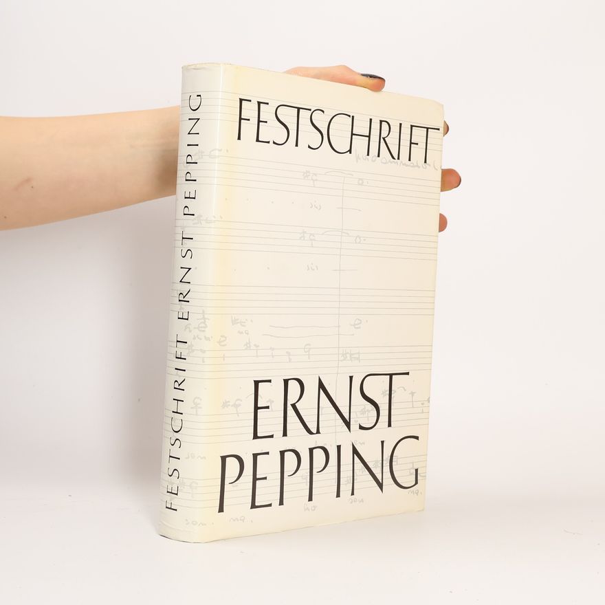 Heinrich Poos Festschrift Ernst Pepping