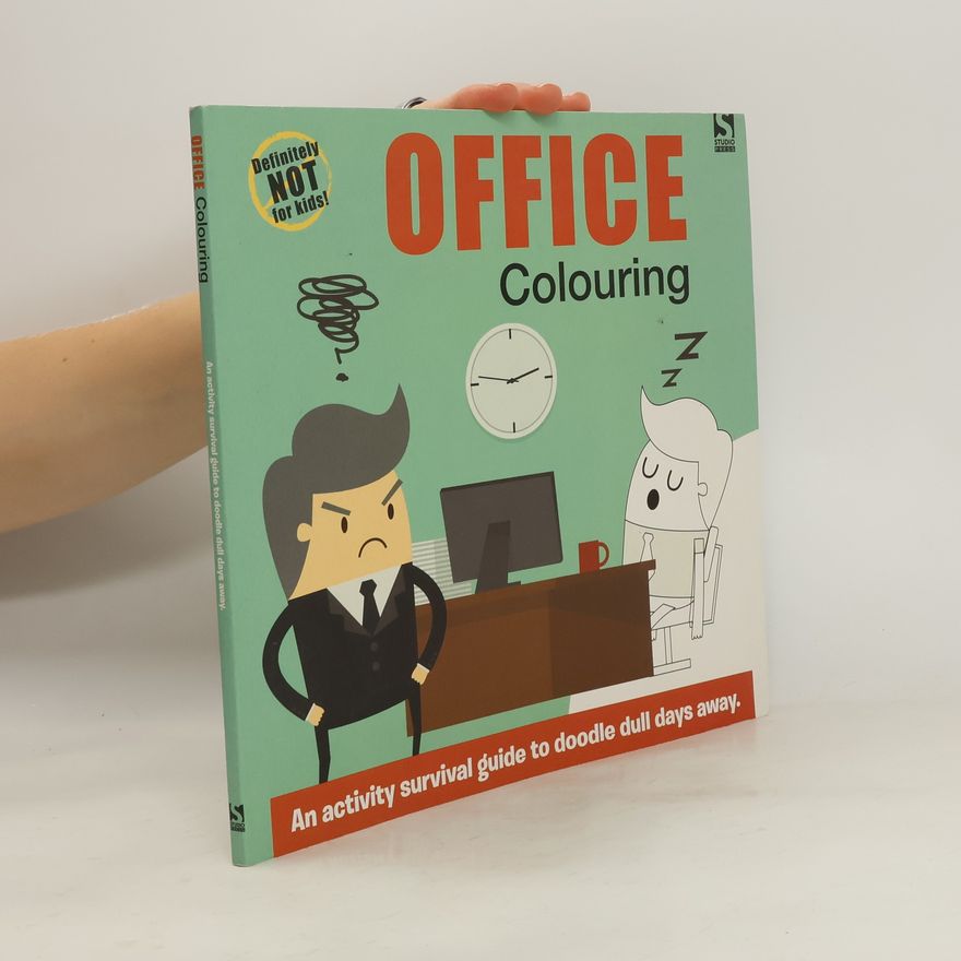 Harriet Paulk Hessam The Office Colouring Book