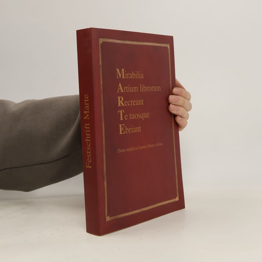 Helmut W. Lang Mirabilia artium librorum recreant te tuosque ebriant