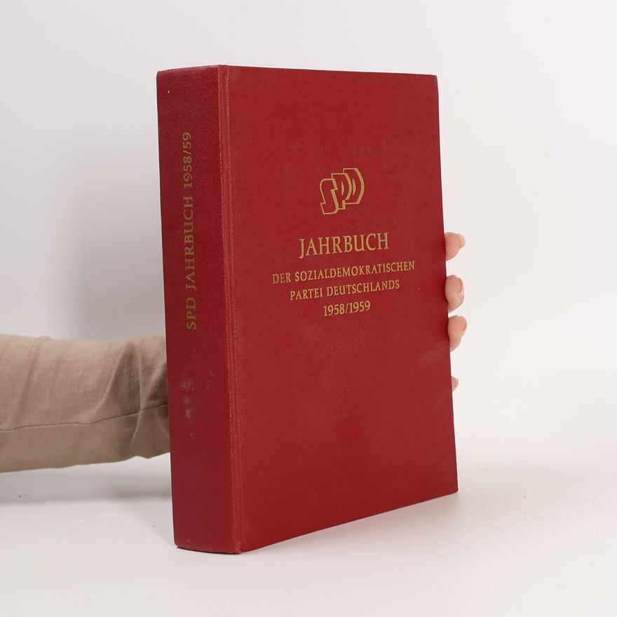 AA.VV. Jahrbuch der Sozialdemokratischen Partei Deutschlands 1958/1959