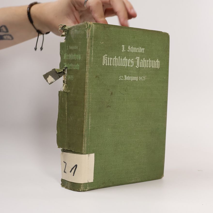 J. Schneider Kirchliches Jahrbuch