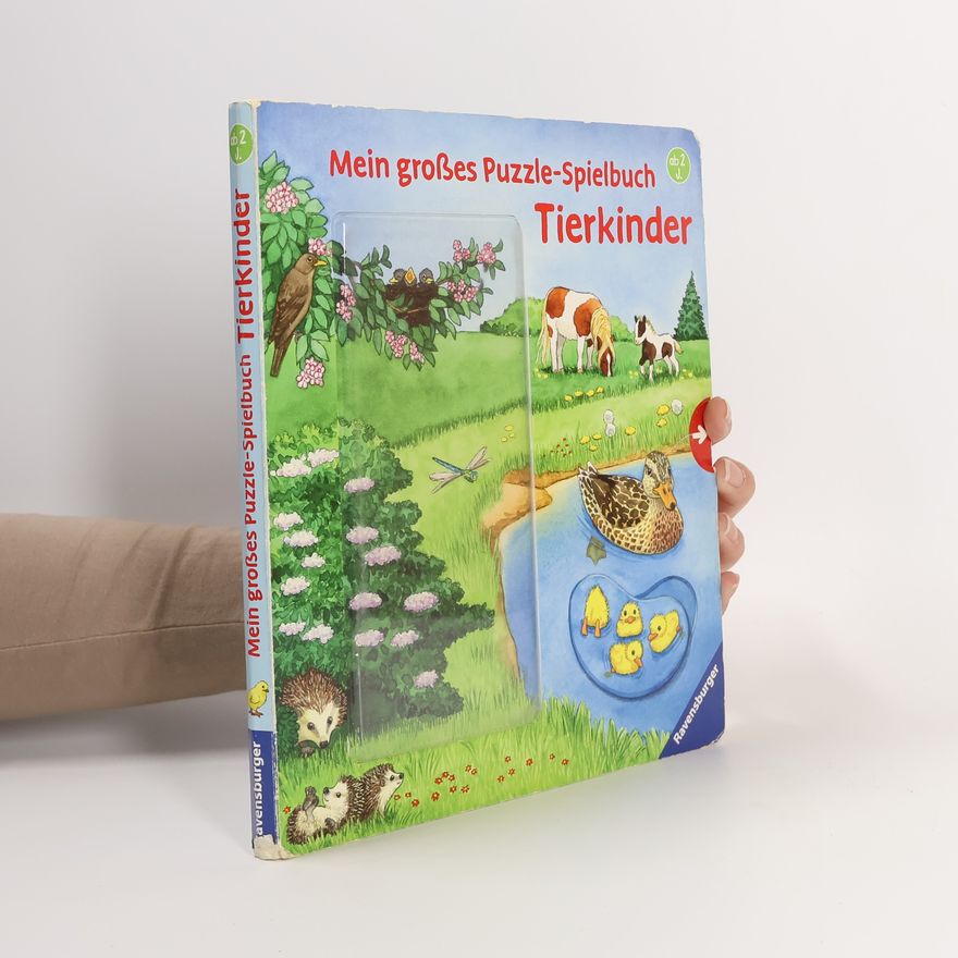 Anne Ebert Mein großes Puzzle-Spielbuch: Tierkinder