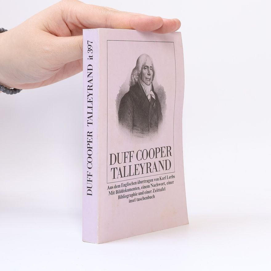 Duff Cooper Talleyrand