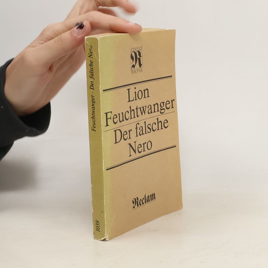 Lion Feuchtwanger Der falsche Nero