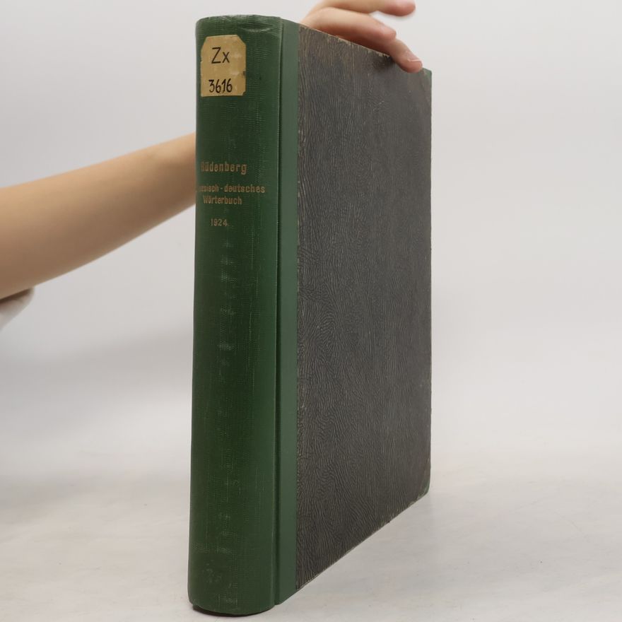 Werner Rüdenberg Chinesisch-deutsches Wörterbuch