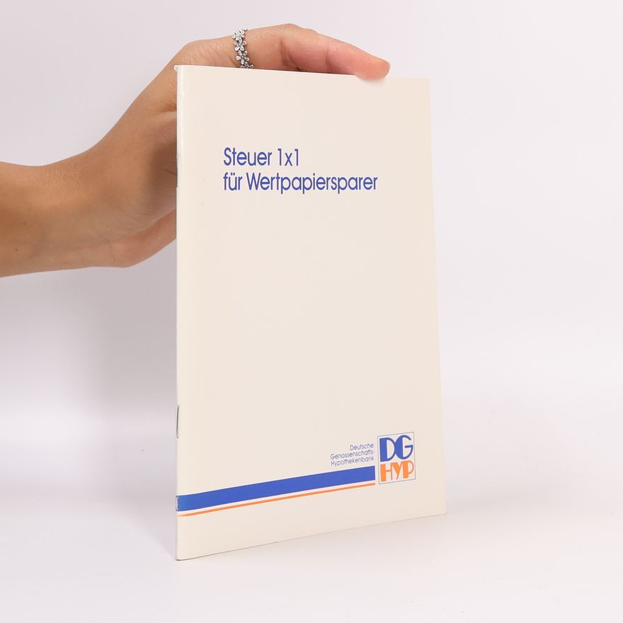 Various authors Steuer 1x1 für Wertpapiersparer