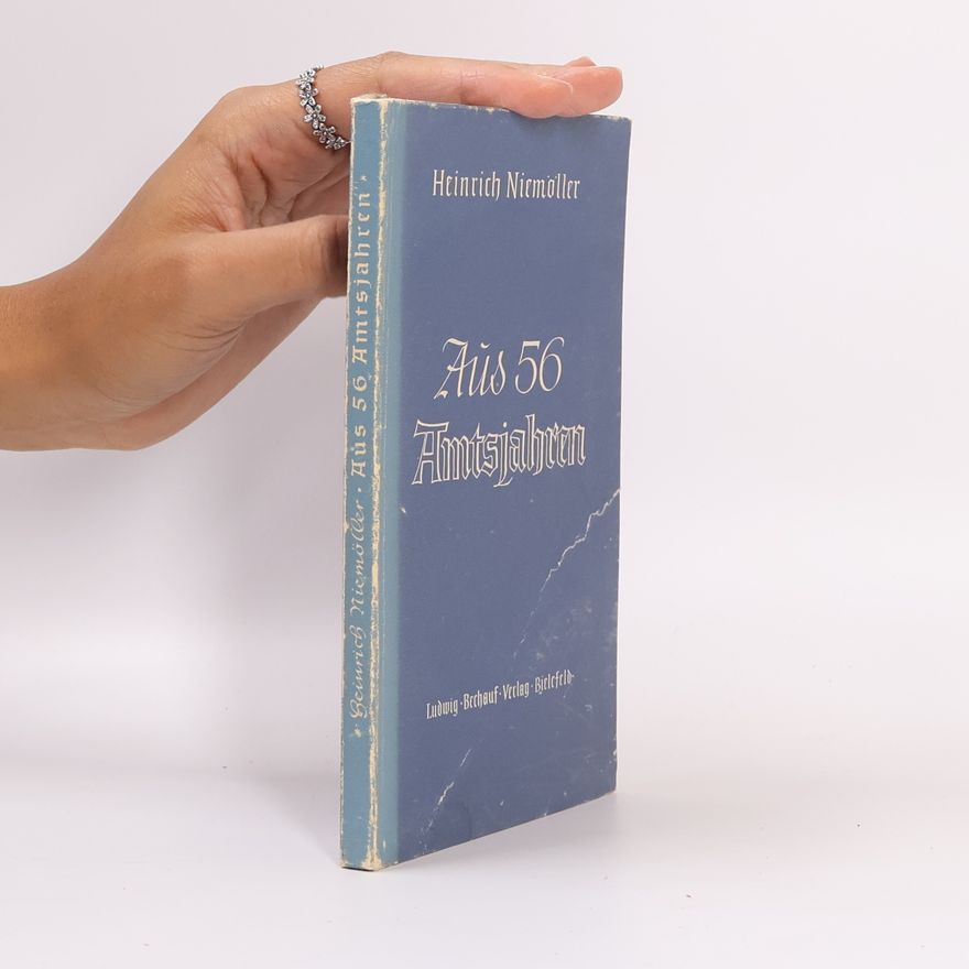 Heinrich Niemoeller Aus 56 Amtsjahren