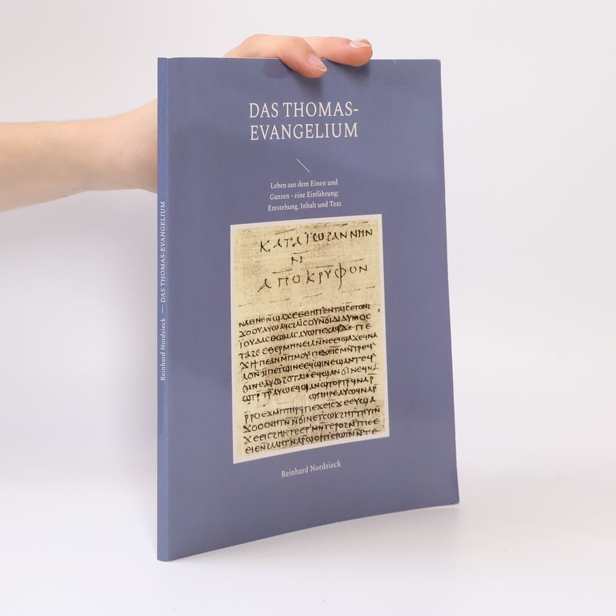 Reinhard Nordsieck Das Thomas-Evangelium