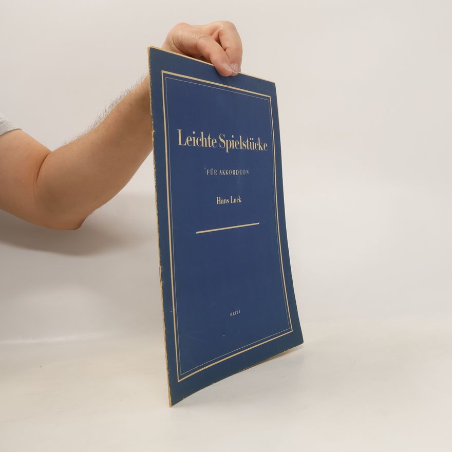 Hans Luck Leichte Spielstücke für Akkordeon 1