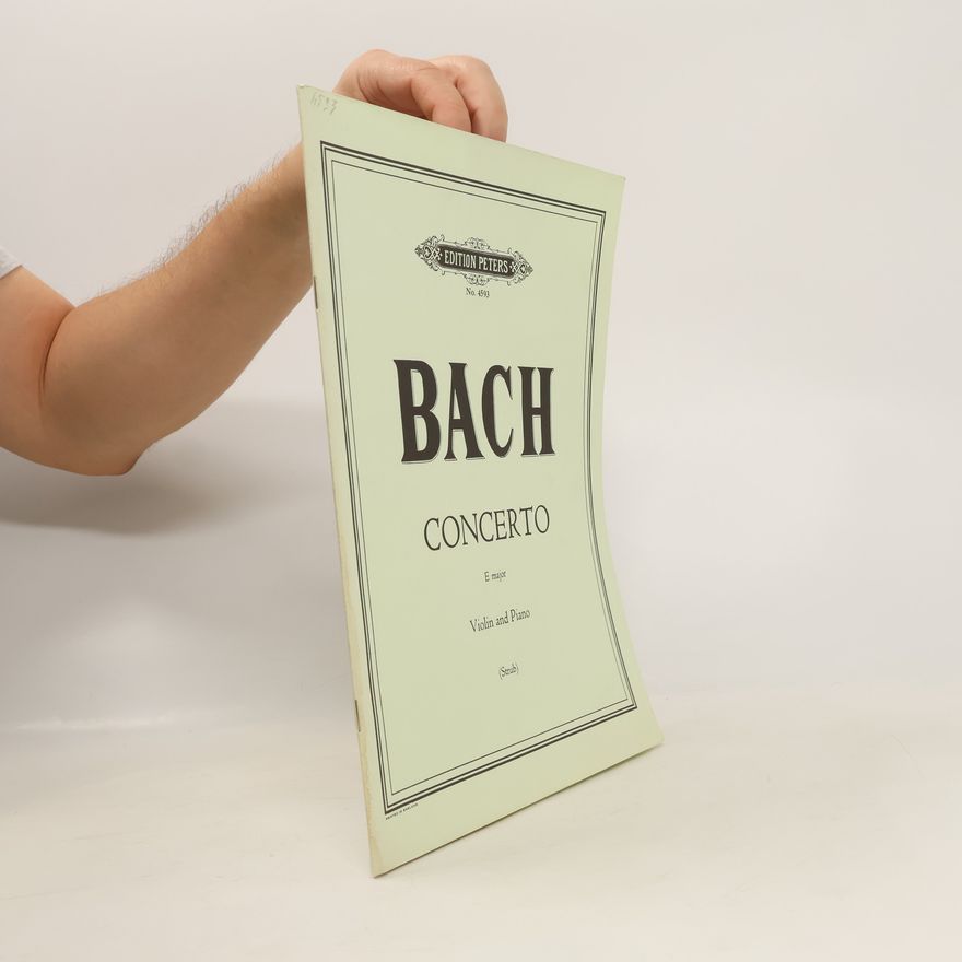 Max Strub Bach Concerto. Violin and Piano